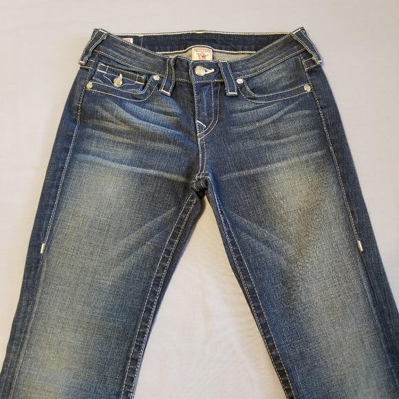 True Religion Becky Glitz and Glam Bootcut Jeans - Picture 2 of 6